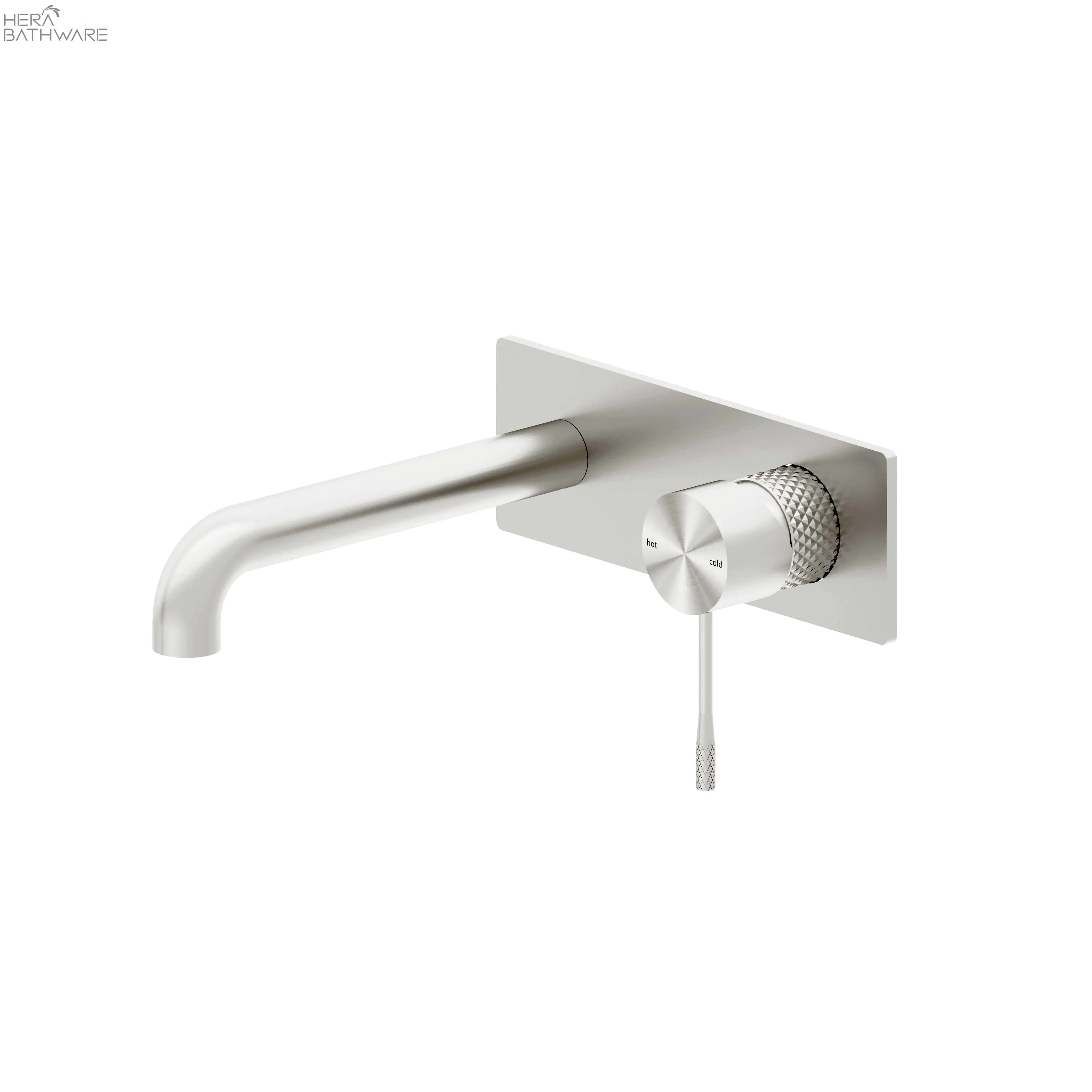 Opal Wall Basin/Bath Mixer 120-260mm Spout Length - Graphite