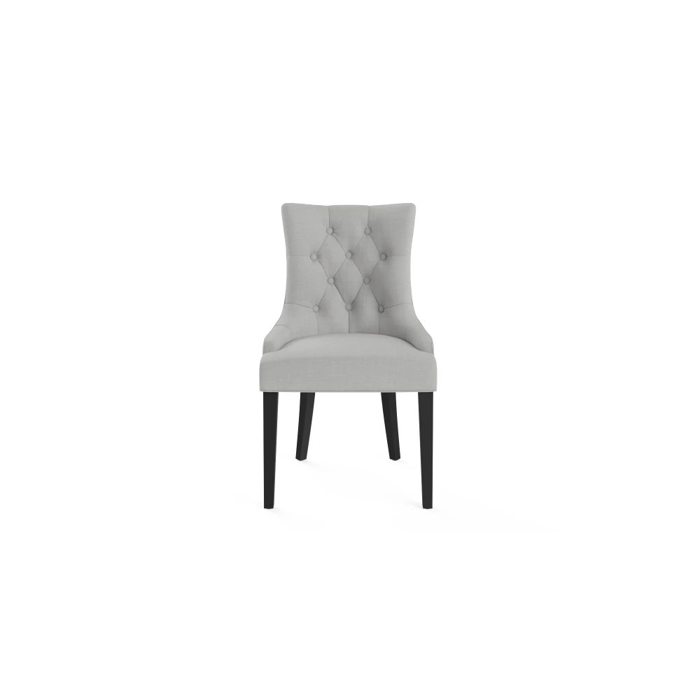 Espen Scoop Back Dining Chair Cloud Grey