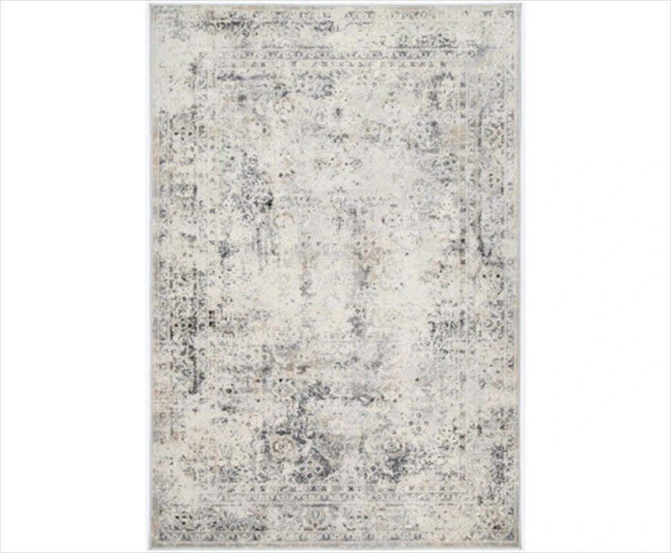 Beige Grey Contemporary Rug 300x400cm