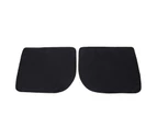 2Pcs Anti-Scratch Car Side Door Window Protector Dog Protective Pad Guard Mat-Black