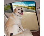 2Pcs Anti-Scratch Car Side Door Window Protector Dog Protective Pad Guard Mat-Black