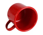 500ML Coffee Mug Multifunctional Decorative Exquisite Multi-purpose Modern Water Cup for Living Room  Red