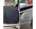 2Pcs Anti-Scratch Car Side Door Window Protector Dog Protective Pad Guard Mat-Black