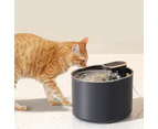 Pet Water Fountain Cat Dog Automatic Electric Drinking Dispenser Filter - 3L - White Water Fountain and 1 Filter