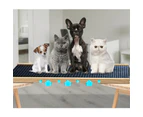 Wooden Foldable Dog Pet Ramp Adjustable Height Dogs Stairs for Bed Sofa Car