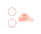 Invisibobble Cloudpop Spiral Hair Tie & Claw Clips  7 Piece Gift Set