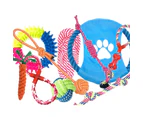 Pet Dog Rope Chew Toy Set Puppy Durable Cotton Toys Clean Teeth Cat Toys