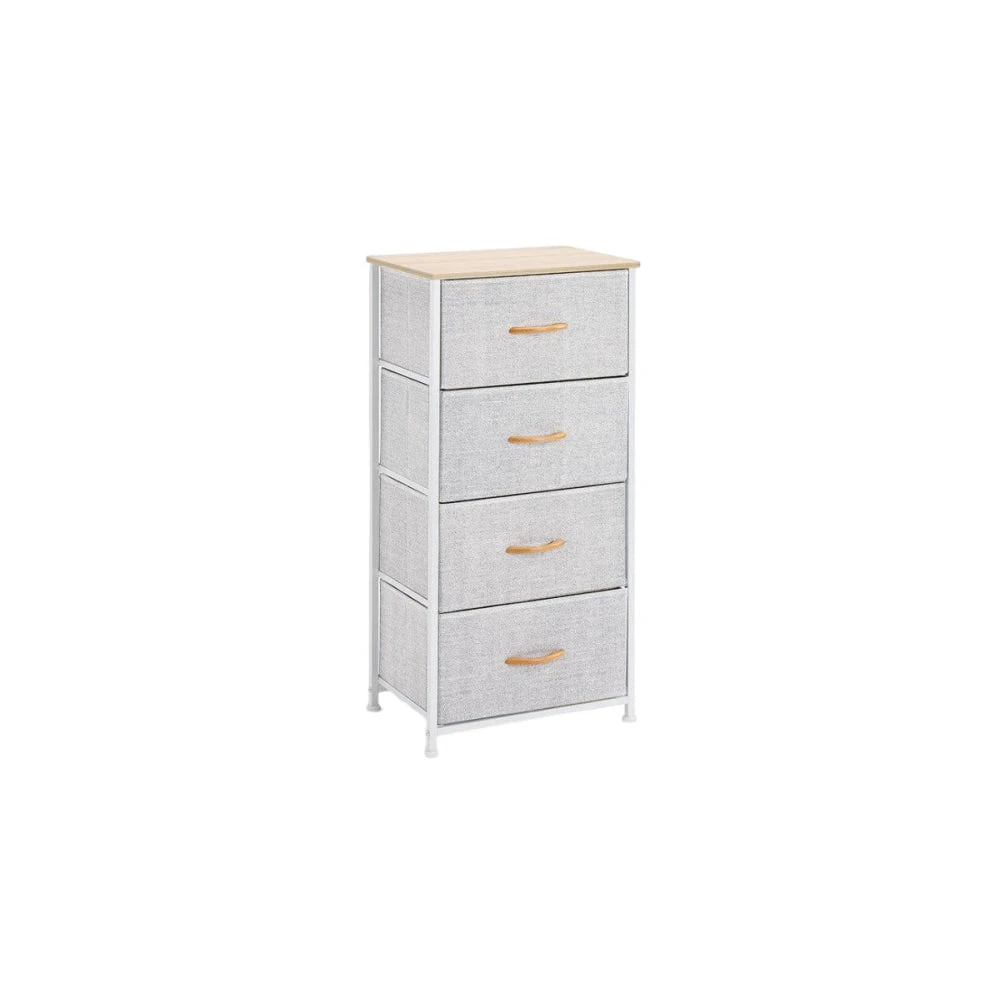 Chest of 4 Drawers Grey