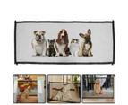 Pets Dog Cat Gate Baby Safety Mesh Fence Portable Guard Net Stairs Doors