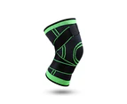 Copper Knee Brace For Knee Pain With Patella Gel Pads And Side Stabilizers - Professional Copper Knee Sleeve For Arthritis Pain And Support-Green,Xxl