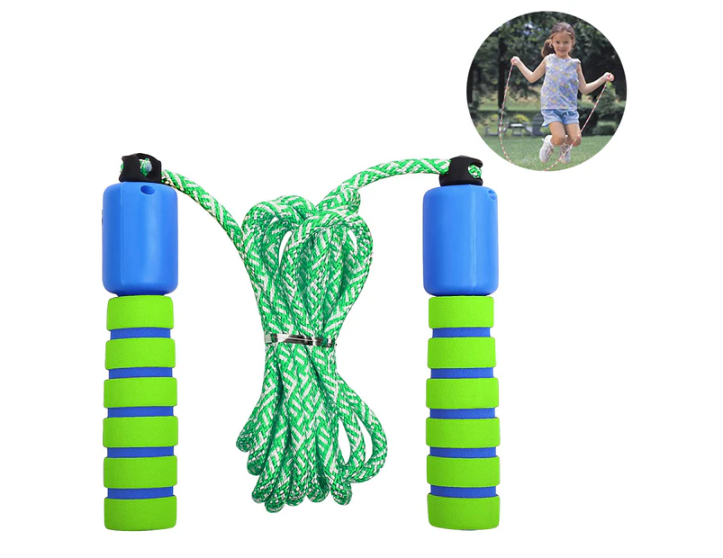 Jump Rope, Tangle-Free with Ball Bearing Speed Skipping Rope Cable