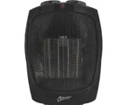 Nero Ceramic Heater Cool Warm Hot Adjustable 1500w Black