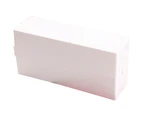 Polishing head storage box Nail polishing head jack display stand polishing head display box - White