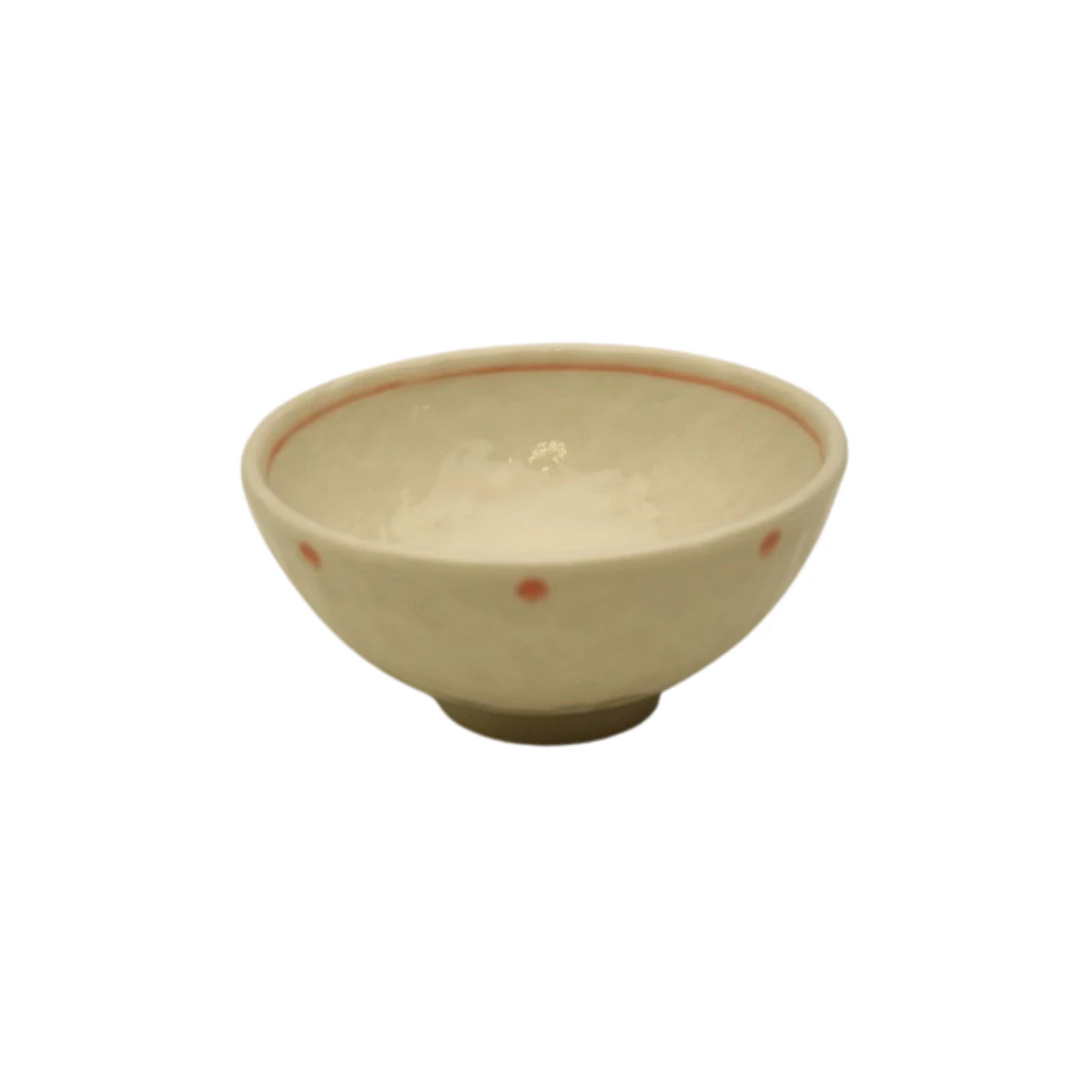 Matsumoto Ceramic Rice Bowel Red - 11741