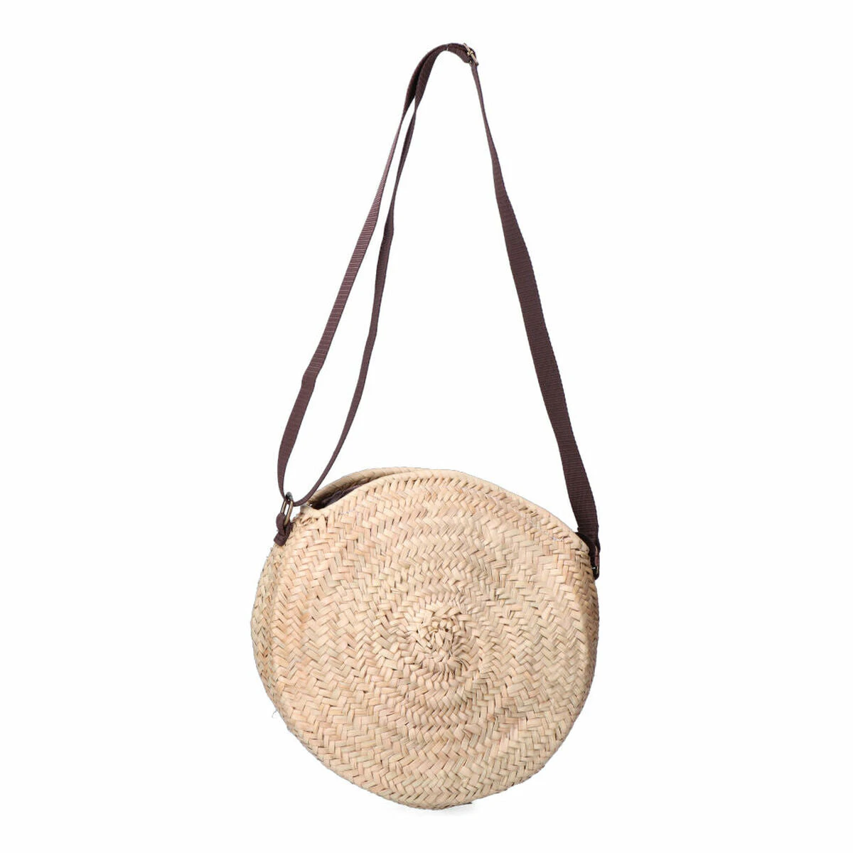 Womens Handbag By Edm Circular Palm Leaf 30 x 30 Cm