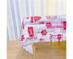 Christmas Tablecloth,  Table Cover for Holidays, Party Decorations