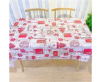 Christmas Tablecloth,  Table Cover for Holidays, Party Decorations