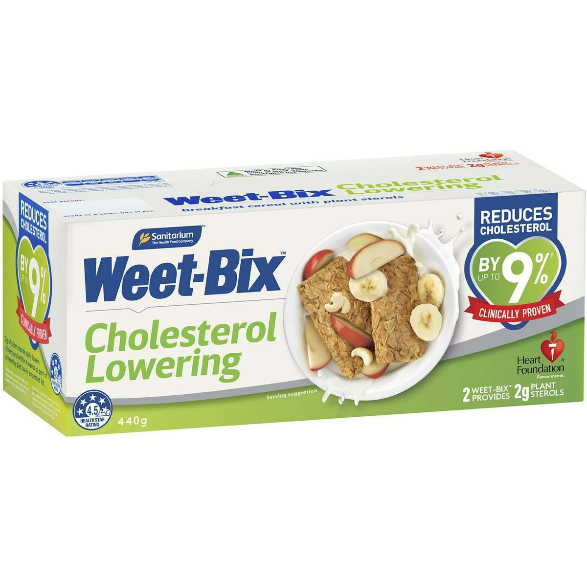 Sanitarium Weetbix Cholesterol Lowering Cereal 440g