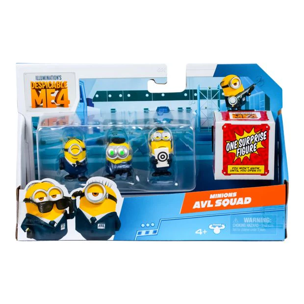 Despicable Me 4 Mini Mayhem 4 Pack - Assorted*