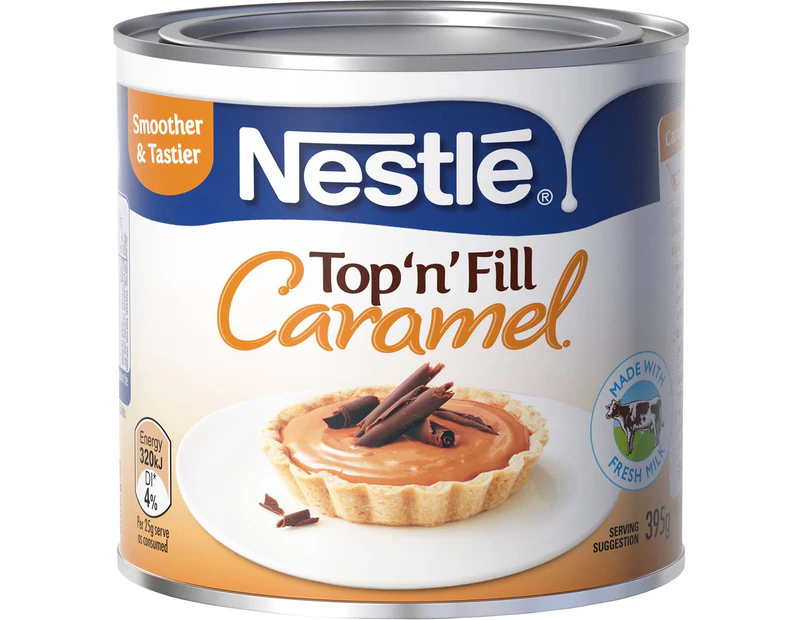 Nestle Top N Fill Caramel Sauce 395g