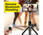 Voctus 3 In 1 Selfie Stick Tripod With Bluetooth Remote Control (Black) Vt-Sst-100-Wep