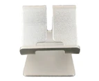 Aluminum Alloy Universal Desk Stand Holder For Mobile Phone Tablet - Silver
