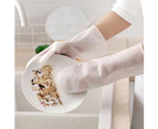 5 PCS Dishwashing Gloves Non-Oily Kitchen Waterproof Housework Wipes, Random Color Delivery, Style:Magic Brush Gloves