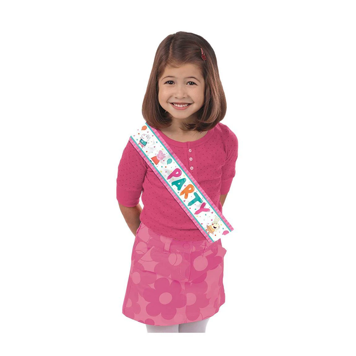 Peppa Pig Confetti Party Sash