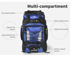 Military Backpack Tactical Hiking Camping Bag Rucksack Outdoor Trekking 80L