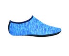 1 Pair Beach Socks Quick-Drying Anti Slip Lycra Men Women Surfing Swimming Shoes for Outdoor Blue