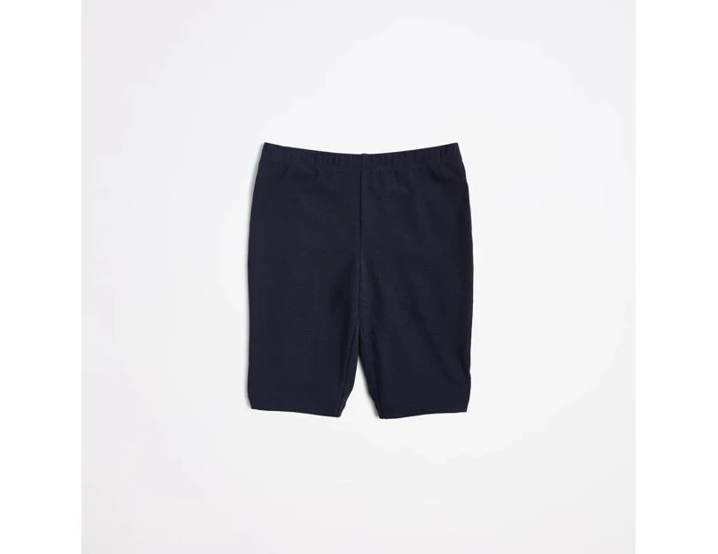 Target School Bike Shorts - Mid Length - Blue