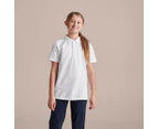 Target Short Sleeve School Polos - White