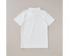 Target Short Sleeve School Polos - White