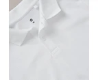 Target Short Sleeve School Polos - White