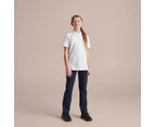 Target Short Sleeve School Polos - White