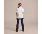 Target Short Sleeve School Polos - White