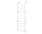 36 Pair Shoe Holder Organiser Over The Door Hanging Shelf Rack Storage Hook