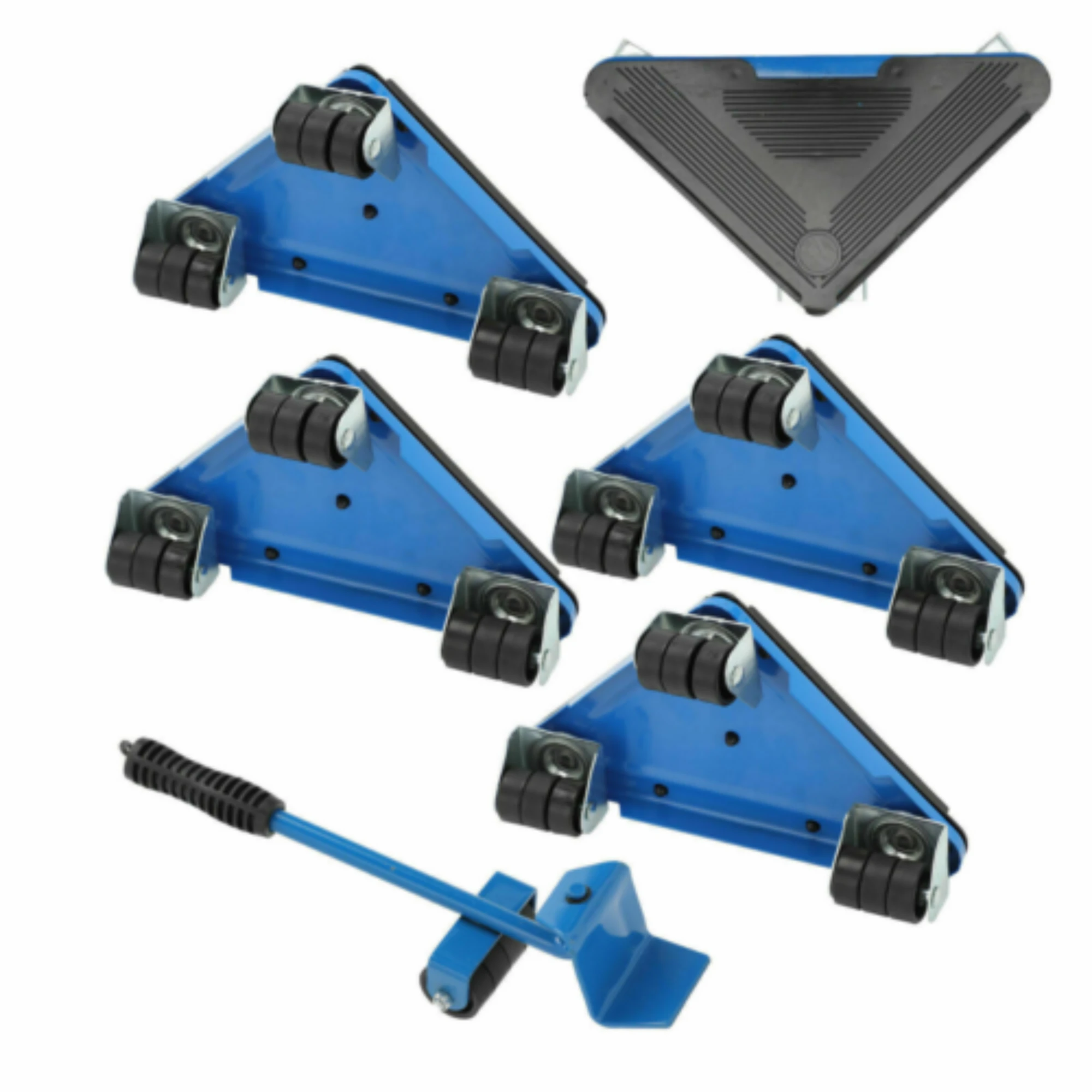 Home Moving Furniture Slider Lifter Moves Wheels Mover Kit Lifting System - 5pcs