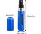 Mini Perfume Bottles, 5ml Portable Travel Atomizer Spray Refillable Perfume Bottle(4 Pieces)