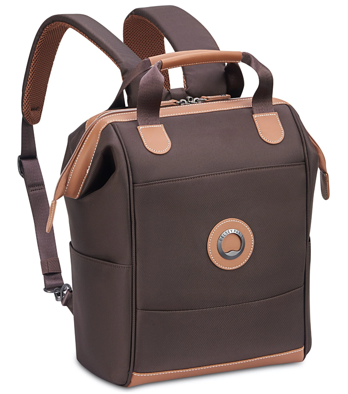 Delsey Chatelet Air 2.0 14" Laptop Tote Backpack - Brown