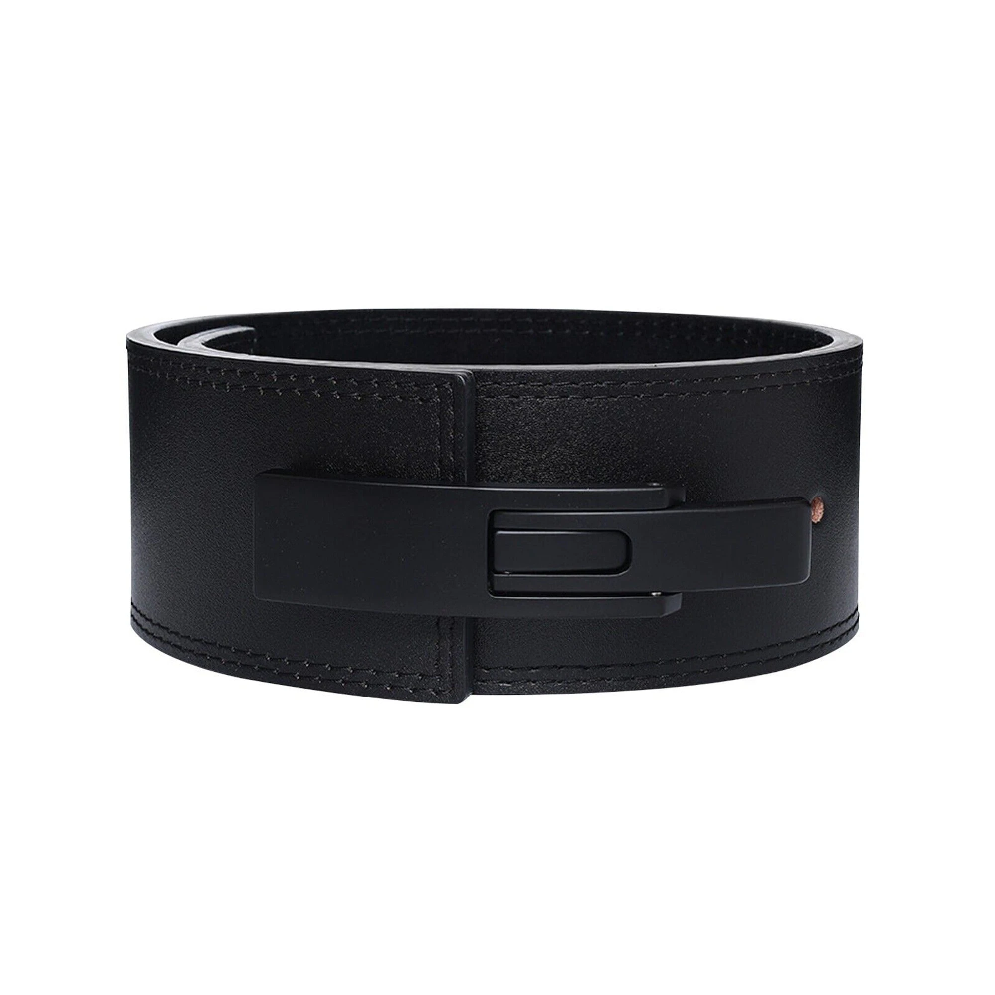 Premium Leather Weightlifting Belt For Strength Training 110cm