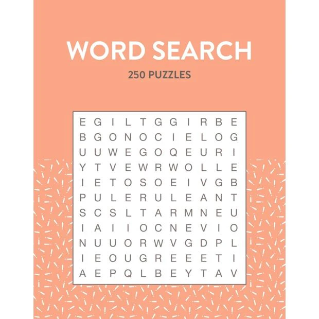 Target 250 Puzzles: Word Search