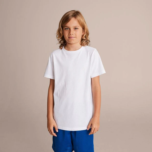 Target Short Sleeve Cotton School T-shirts - White