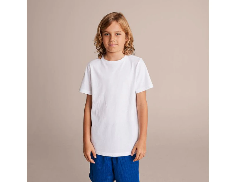 Target Short Sleeve Cotton School T-shirts - White