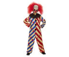 Creepy Clown Child Costume Size: Small