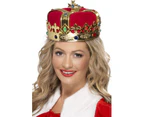 Queen's Crown Costume Accessory Size: One Size Fits Most