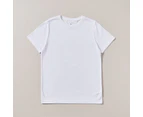 Target Short Sleeve Cotton School T-shirts - White