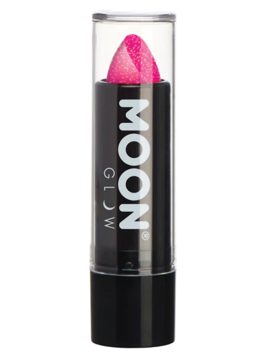 Moon Glow - Neon UV Glitter Lipstick 4.2g Magenta Size: One Size