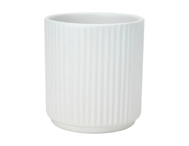 Linear Pot Small, White - Anko