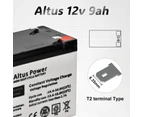 Altus 12V 9ah AGM Battery Deep Cycle SLA Lead Acid Battery